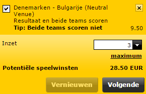 bwin denemarken bulgarije
